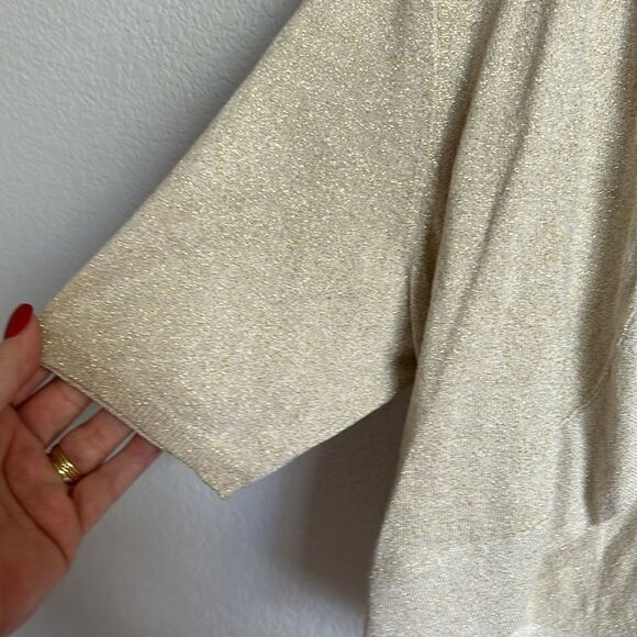 Worthington Gold Ore Lurex Sz L NWT - Picture 5 of 10